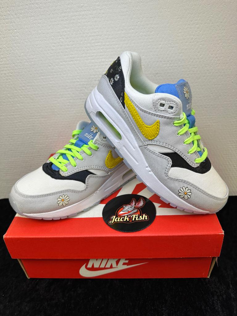 Nike Air Max 1 Daisy (GS) - size 35,5, Kleding | Dames, Overige kleuren, Nieuw, Ophalen of Verzenden, Sneakers of Gympen