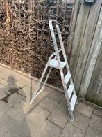 Trap ladder 4 treden, Gebruikt, Trap, Ophalen of Verzenden, Opvouwbaar of Inschuifbaar