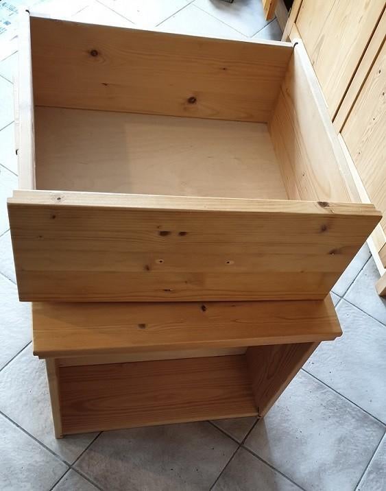 Lundia lade 50x40x20 blank gelakt in nette staat, Ophalen, Gebruikt