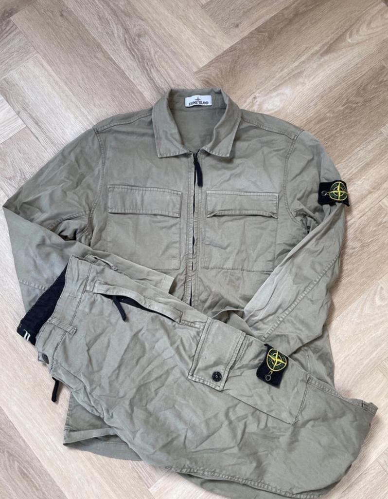Stone Island Set, Kleding | Heren, Ophalen of Verzenden, Zo goed als nieuw, Zwart