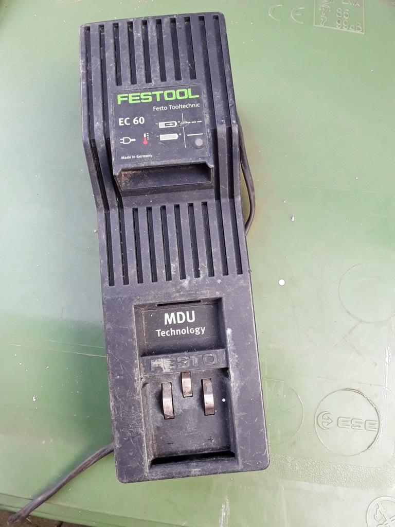 Festool oplader, Ophalen of Verzenden, Gebruikt