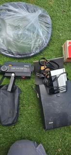 Vintage Canon Auto Zoom 318M camera met toebehoren, Ophalen of Verzenden, 8mm, Camera