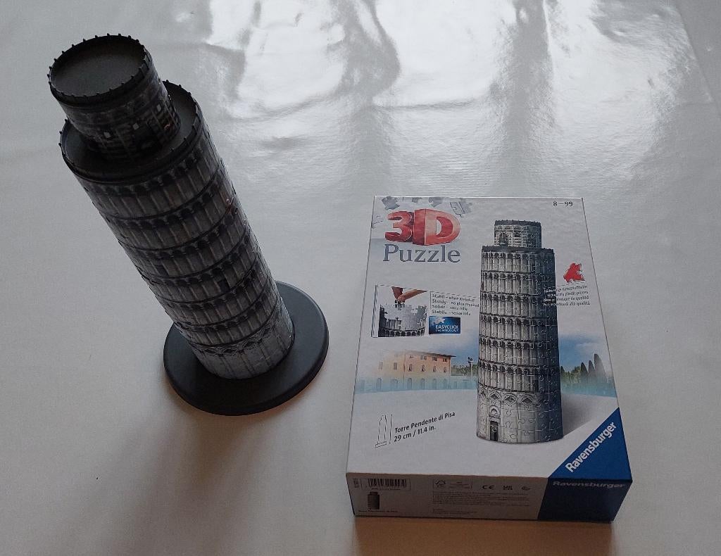 NIEUWE 3-D puzzel Ravensburger - Toren van Pisa Compleet, Ophalen of Verzenden, Minder dan 500 stukjes, Nieuw, Rubik's of 3D-puzzel