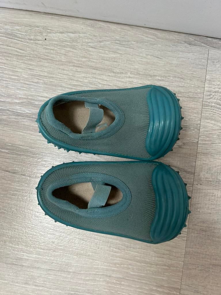 Gratis blauwe waterschoentjes maat 20/21, Ophalen, Jongetje, Gebruikt, Schoentjes