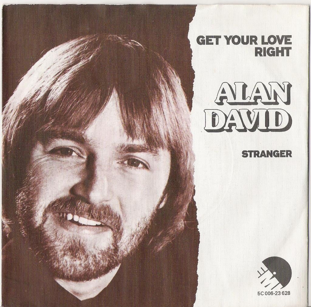 Vinyl Single Alan David, Ophalen of Verzenden, Gebruikt, Pop