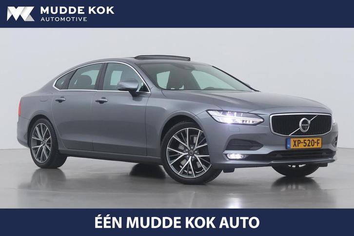 Volvo S90 T5 Momentum | Head-Up | Schuif/kanteldak | Leder |, Auto's, Volvo, Bedrijf, Te koop, S90, 360° camera, ABS, Achteruitrijcamera