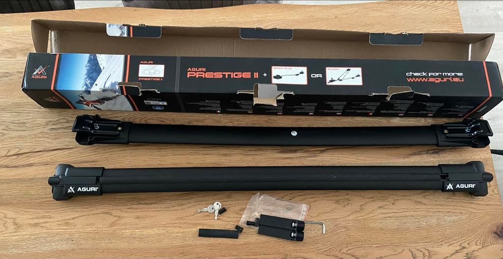 Aguri Prestige II universele dakdragers, Auto diversen, Dakdragers, Ophalen, Zo goed als nieuw