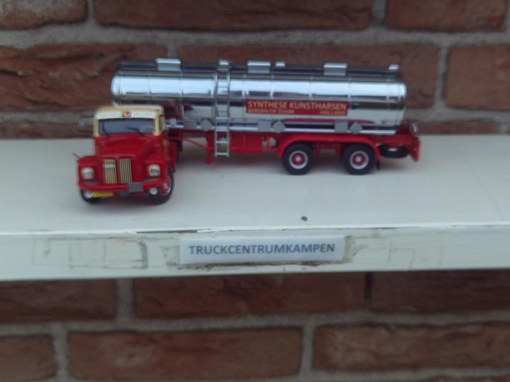 Tekno  Scania  111  van  Verachtert., Hobby en Vrije tijd, Modelauto's | 1:50, Ophalen of Verzenden, Nieuw, Bus of Vrachtwagen