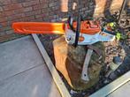 Stihl MSA 300 met AP500S Accu, Doe-het-zelf en Verbouw, Gereedschap | Zaagmachines, Ophalen, Stihl, Gebruikt, Kettingzaag