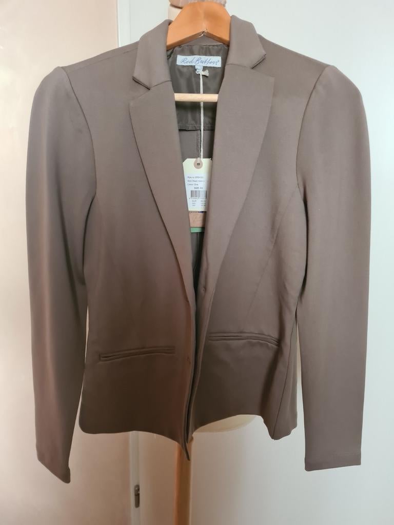 Nieuwe Red Button Blazer Legergroen Maat XS, Kleding | Dames, Ophalen, Nieuw, Jasje, Maat 34 (XS) of kleiner