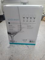 Vivo Voice Basic witte wijnglazen, 4 stuks, Glas of Glazen, Villeroy en Boch, Nieuw, ...