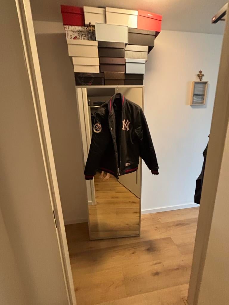 Stijlvol New York Yankees Bomberjack - Maat XXL, Ophalen of Verzenden, Gedragen, Overige maten, Zwart