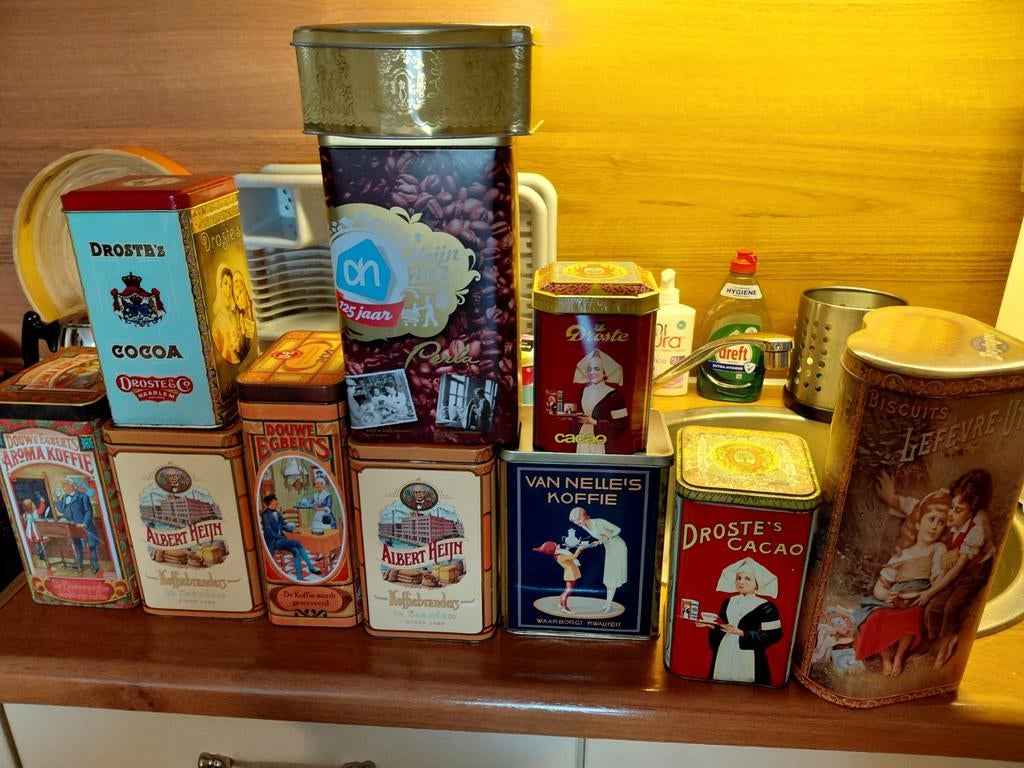 Blikken vintage, Verzamelen, Ophalen