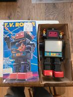 Vintage T.V. Robot met loopfunctie en lichtgevende ogen, Ophalen of Verzenden, Gebruikt, Jongen of Meisje