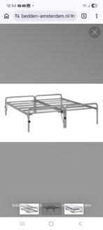 Bed met onderschuifbed - ideaal voor logees, Huis en Inrichting, Slaapkamer | Bedden, Ophalen, Gebruikt, 90 cm, Eenpersoons