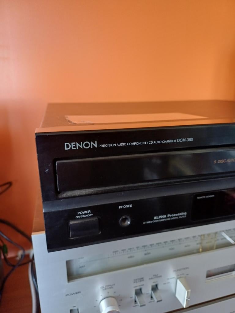 Denon DCM-360 5 CD Wisselaar - Goede staat, werkt, Ophalen of Verzenden