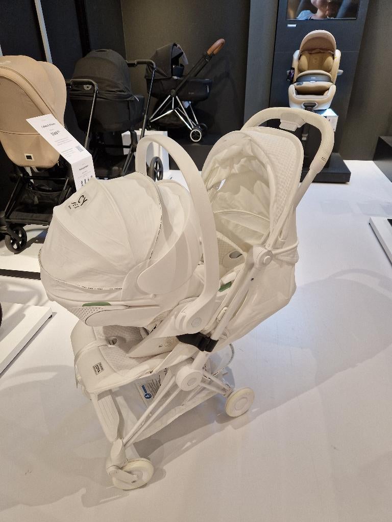 Cybex urban mobility coya white, Ophalen, Zo goed als nieuw, Overige merken, Verstelbare rugleuning