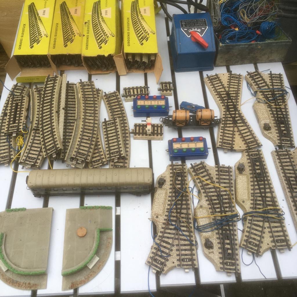 MARKLIN TREIN SPUL...., Hobby en Vrije tijd, Modeltreinen | H0, Wisselstroom, Ophalen of Verzenden, Märklin, Gebruikt