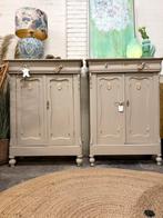 2 biedermeier meidenkasten servieskast commode halkast, Kinderen en Baby's, Kinderkamer | Commodes en Kasten, Ophalen, 105 cm of meer