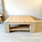 Vierkante houten Salontafel - NIEUW, Ophalen, Zo goed als nieuw, Minder dan 50 cm, 100 tot 150 cm