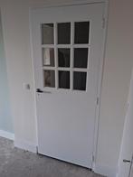 Binnendeur (opdek) met glaswerk, Doe-het-zelf en Verbouw, Deuren en Horren, Ophalen, Glas, Binnendeur, 200 tot 215 cm