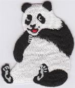Panda stoffen opstrijk patch embleem, Ophalen of Verzenden, Nieuw