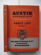 Austin Healey 100 Six AKD 1432 Parts List Volume 2, Ophalen of Verzenden