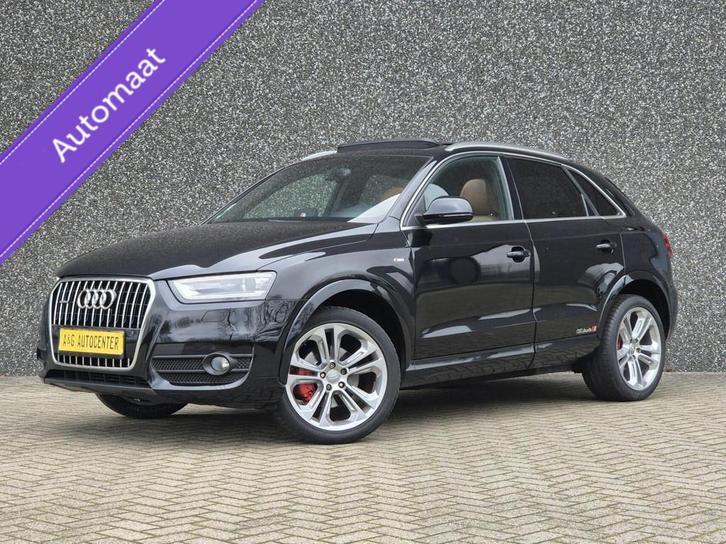 Audi Q3 2.0 TFSI quattro S-Line/Led/Navi/Pano/19''/211PK/Vol, Auto's, Audi, Bedrijf, Te koop, Q3, 4x4, ABS, Airbags, Airconditioning