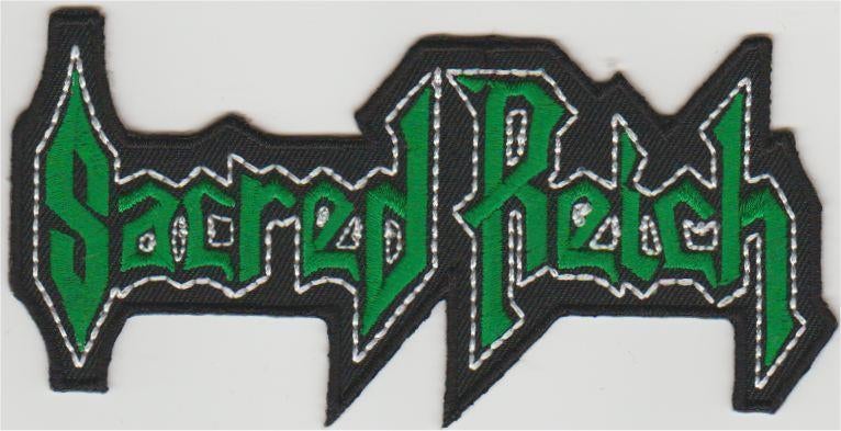 Sacred Reich stoffen opstrijk patch embleem, Ophalen of Verzenden, Nieuw, Kleding