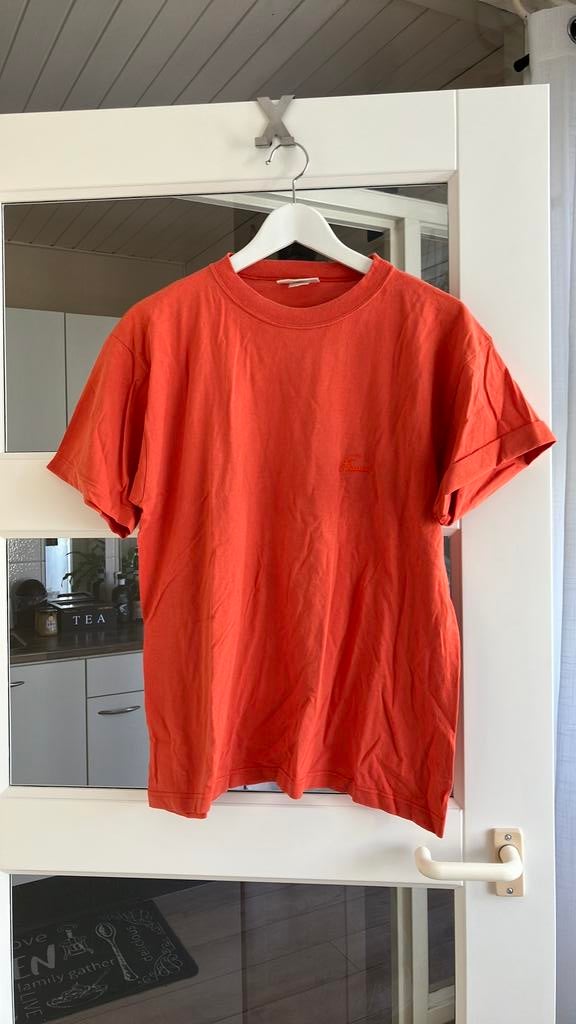 Oranje Gina Umberto dames tshirt mt L/XL, Kleding | Dames, Ophalen of Verzenden, Zo goed als nieuw, Oranje, Korte mouw