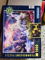 Clementoni Fluorescent Puzzel - 1000 stukjes, Ophalen of Verzenden, 500 t/m 1500 stukjes, Zo goed als nieuw, Legpuzzel