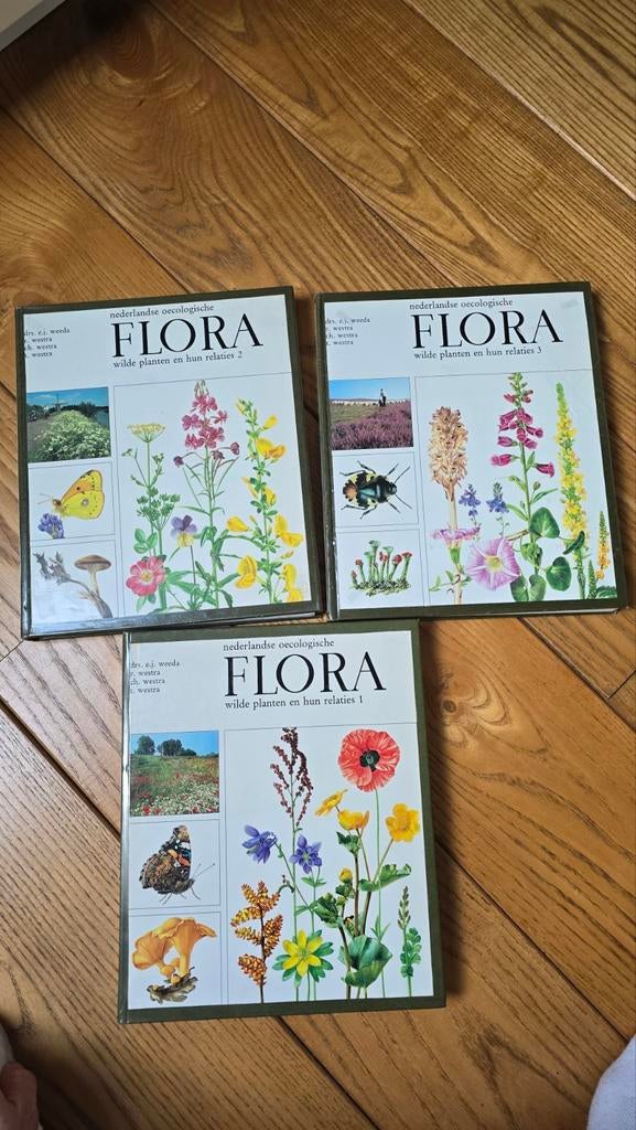 Nederlandse Oecologische Flora deel 1, 2 en 3, Boeken, Ophalen of Verzenden