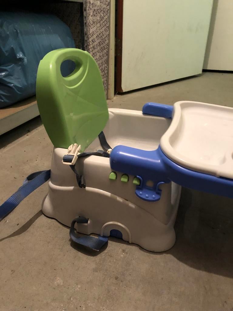 Fischer Price Kinderstoel Inzet, Kinderen en Baby's, Kinderstoelen, Gebruikt, Overige typen, Afneembaar eetblad, Ophalen of Verzenden