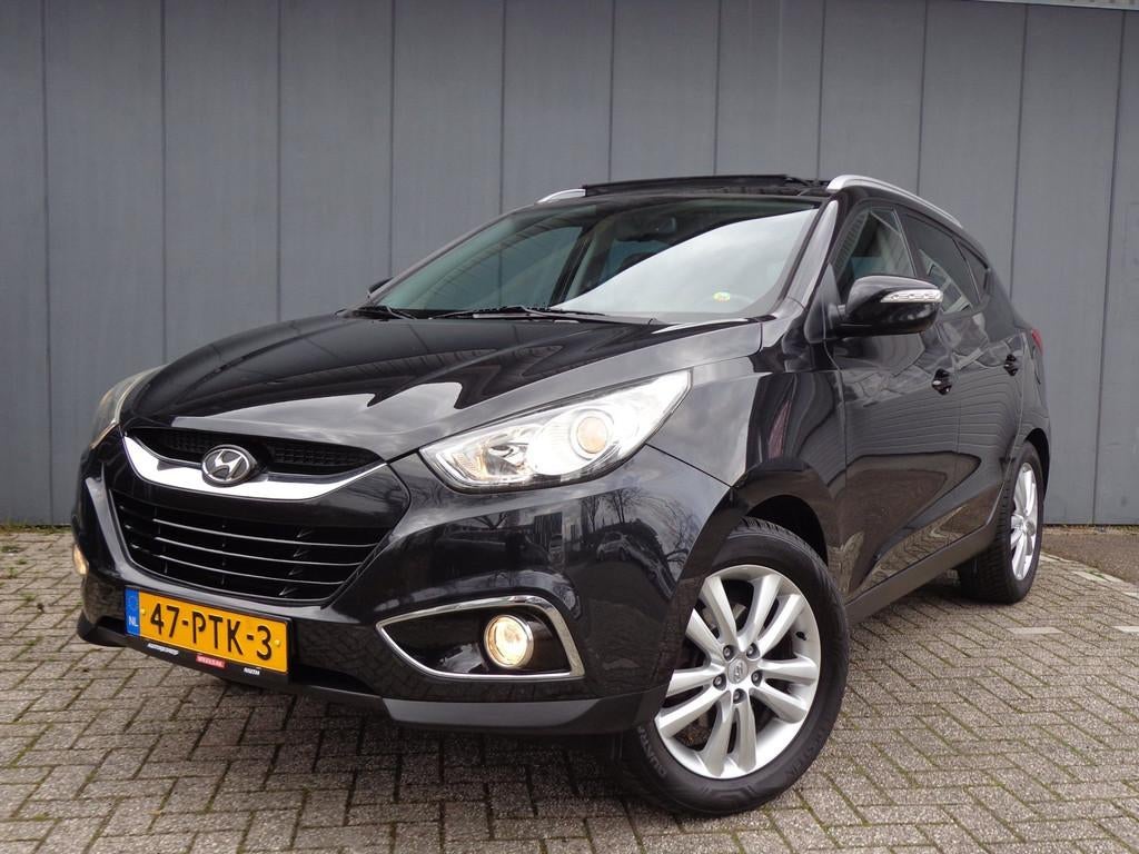 Hyundai Ix35 2.0i i-Catcher Top Staat 1Eig,Onderhoudsboekje,, Gebruikt, Zwart, 4 cilinders, SUV of Terreinwagen