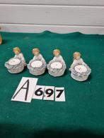 kerst waxcinehouders 4 stuks [a697], Diversen, Ophalen of Verzenden, 'T Olde Gre-j, Info@toldegrej.nl, Endepoelstraat 20f Didam