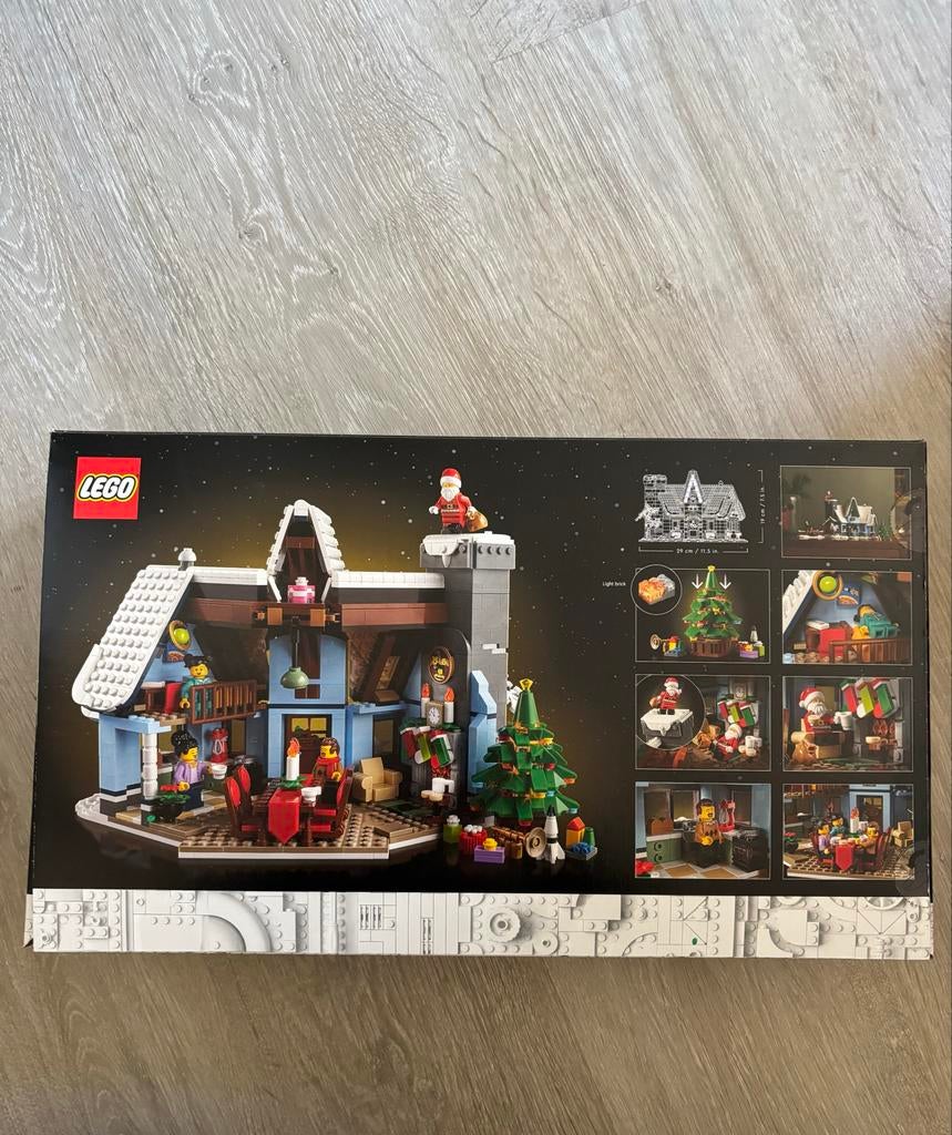 Lego Santa's Visit 10293 Winter Village Collection ZGAN, Lego, Ophalen of Verzenden, Zo goed als nieuw, Compleet