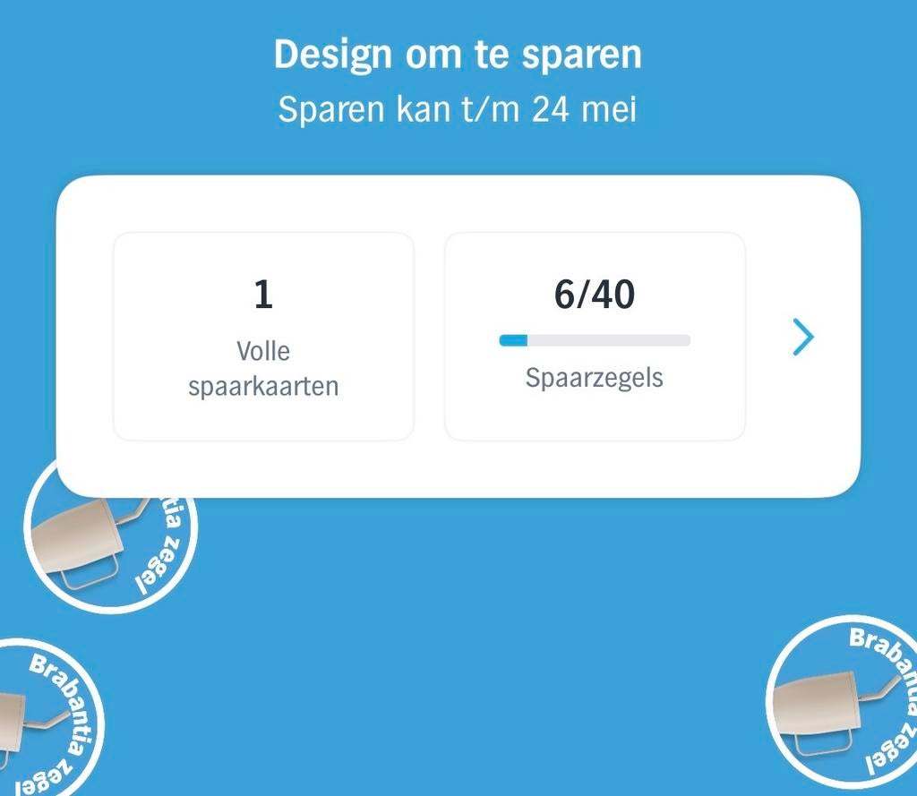 AH Brabantia zegels, Albert Heijn, Ophalen