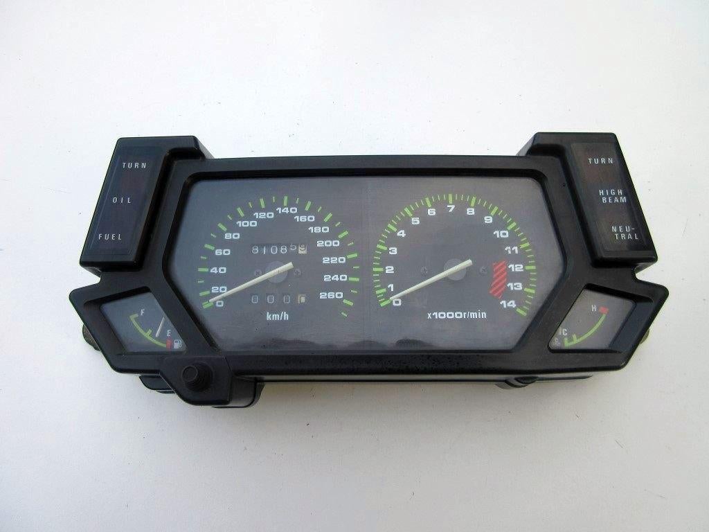Kawasaki GPX750R tellerset GPX 750 tellers teller set ZX750F, Motoren, Ophalen of Verzenden