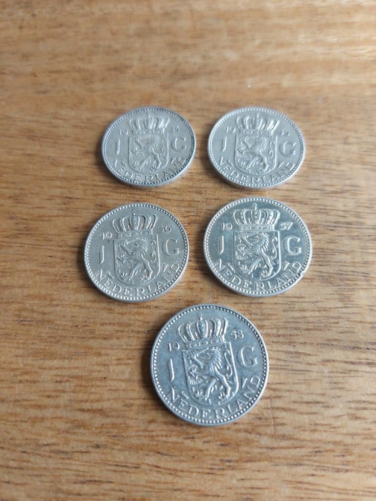ZILVEREN GULDENS JULIANA, Ophalen, Koningin Juliana, 1 gulden