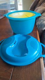 tupperware rijstkoker voor magnetron, Ophalen, Zo goed als nieuw, Blauw, Overige typen