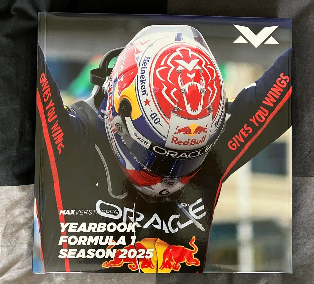 Max Verstappen jaarboek 2025, yearbook 2025 formule 1, Ophalen of Verzenden, Zo goed als nieuw, Formule 1