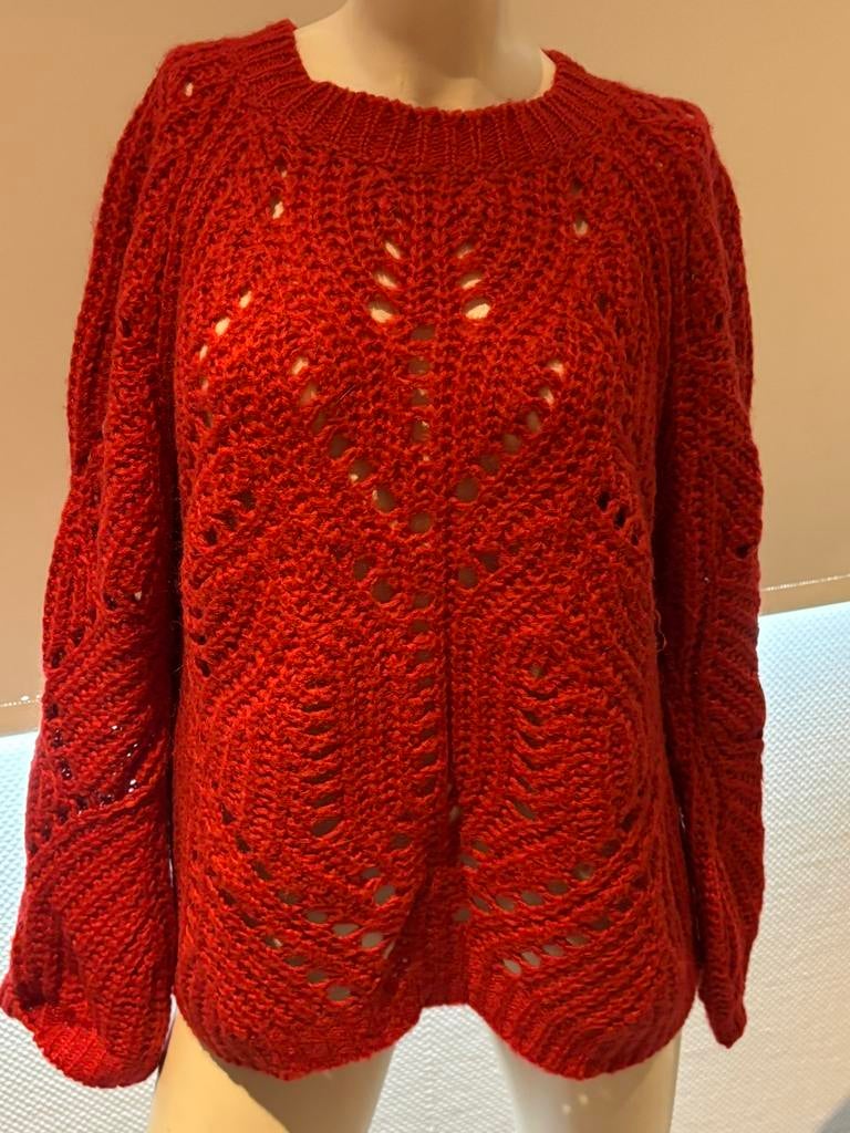 Moliin trui met mohair maat l, Kleding | Dames, Truien en Vesten, ., Maat 42/44 (L), Ophalen of Verzenden, Zo goed als nieuw