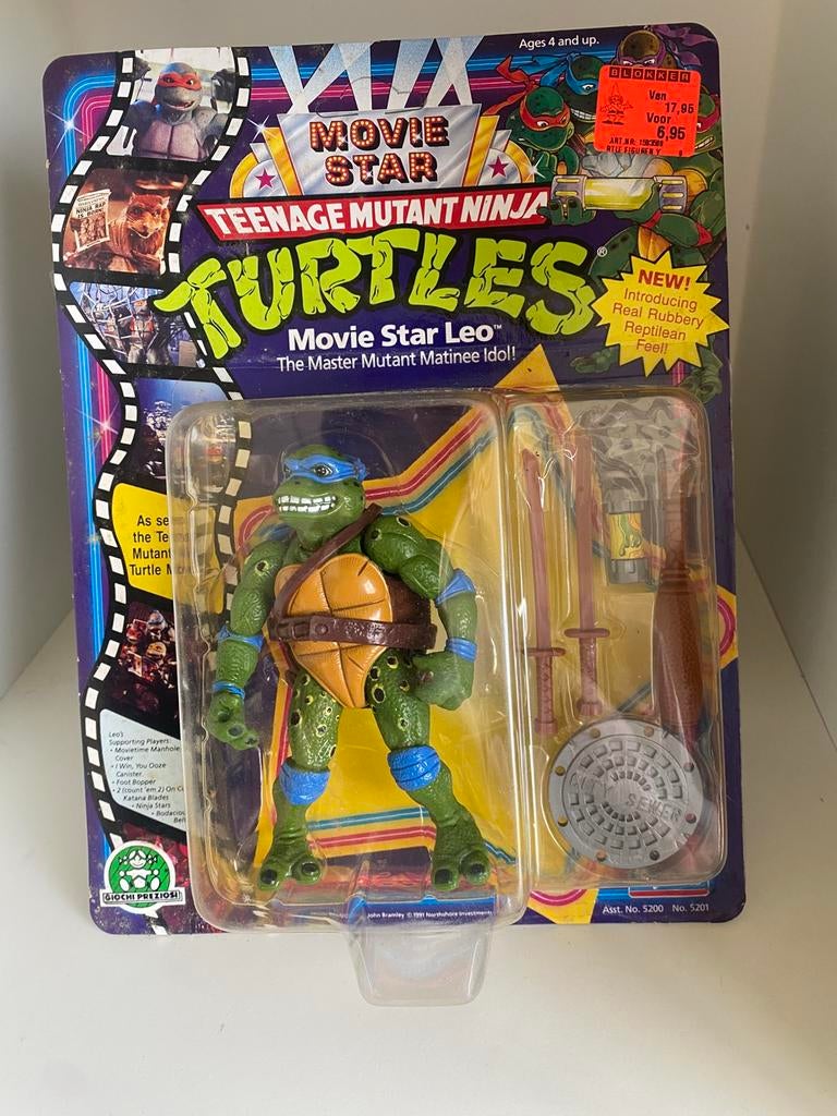 Ninja turtles vintage 1991, Ophalen of Verzenden, Zo goed als nieuw