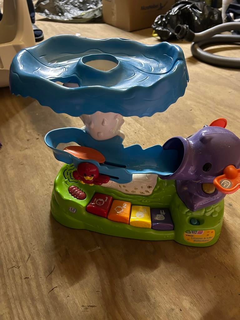 Vtech Lanceer & Leer Ballenbaan - Interactief Speelgoed, Kinderen en Baby's, Speelgoed | Babyspeelgoed, Ophalen, Gebruikt, Overige typen