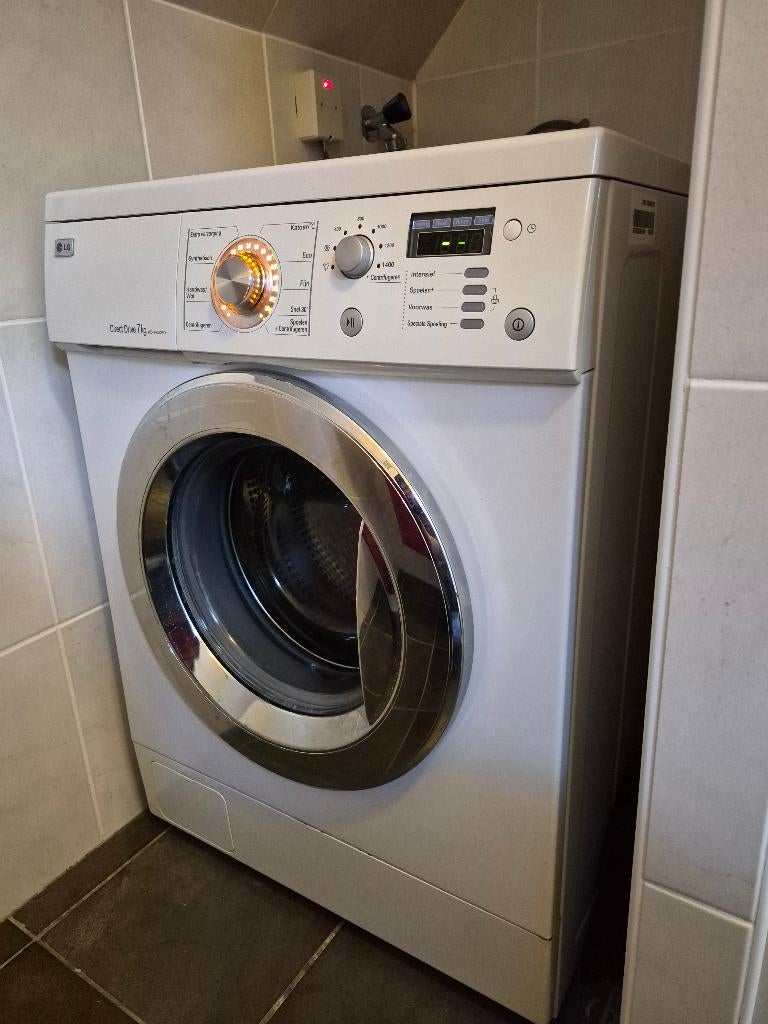 LG Direct Drive Wasmachine 7kg (WD-14352FD), Ophalen, Gebruikt, Handwasprogramma, Voorlader