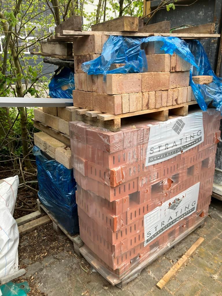 Gevelsteen, Ophalen, Nieuw, Bakstenen