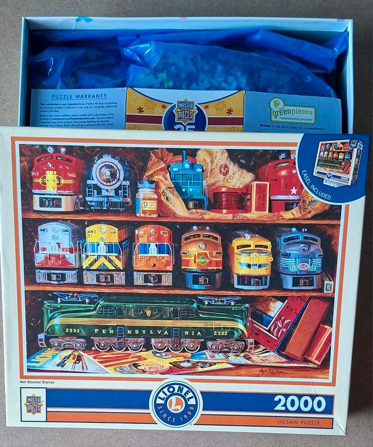 Puzzel 2000 stukjes., Hobby en Vrije tijd, Denksport en Puzzels, 500 t/m 1500 stukjes, Ophalen of Verzenden