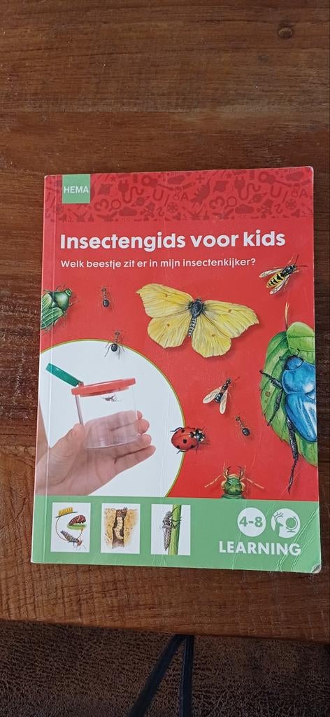 Insectengids voor kids, Boeken, Ophalen of Verzenden, Gelezen, Hema, Non-fictie