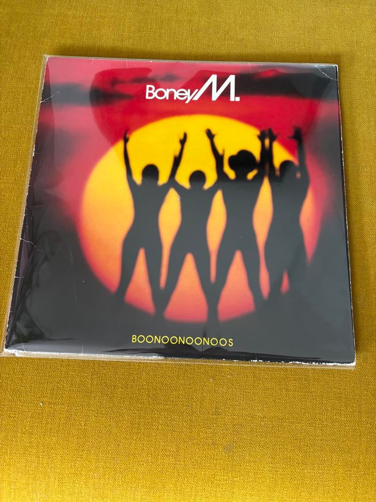 Boney M. - Boonoonoonoos LP (1981), Cd's en Dvd's, Vinyl | Pop, Ophalen of Verzenden, 1980 - 1989, Gebruikt, 12 inch