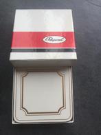 Witte onderzetters 6 stuks., Ophalen of Verzenden, Gebruikt, Glas of Kopje